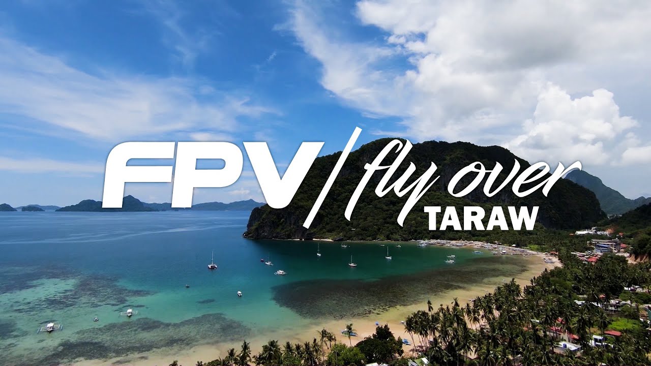 Fly over Taraw Cliff El Nido / First person view / Cinematic / Palawan #FPV