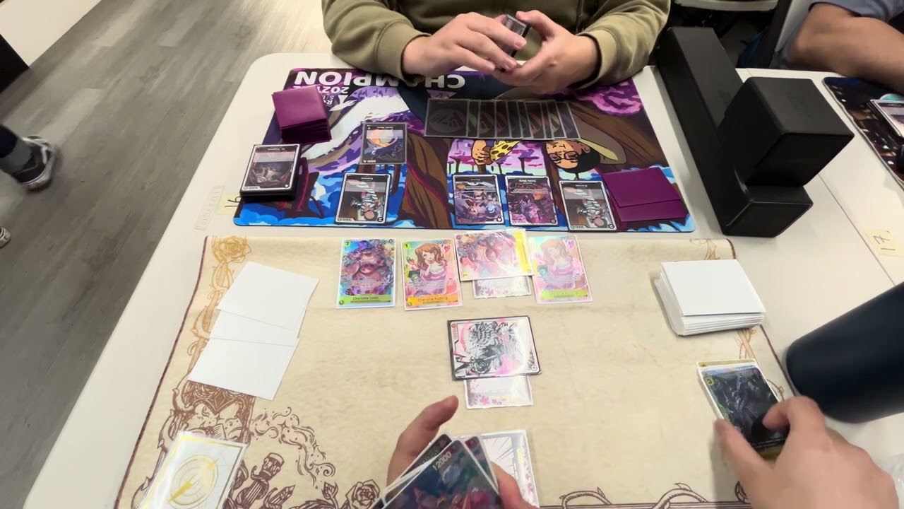 One Piece TCG [OP06] Yellow Katakuri vs Black Gecko Moria Round 2!