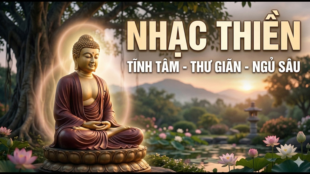 Nghe Là Tĩnh Tâm – Nhạc Thiền Phật Pháp Giúp Ngủ Sâu Và Thư Giãn