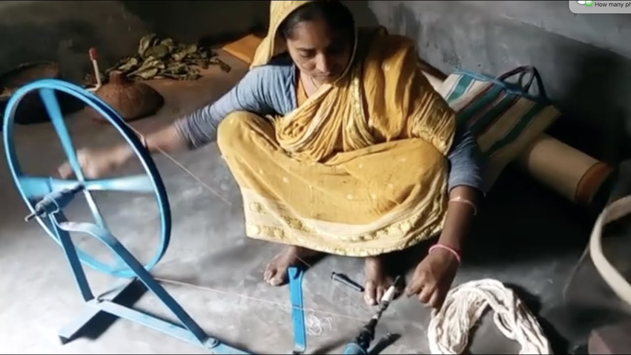 How Khadi Cotton Is Made - Watch the Ancient Handmade Textile Tradition in Action