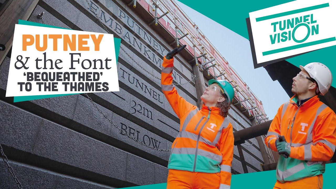 Just my type! Putney, and the story behind the Super Sewer's font – Tunnel Vision, episode 16