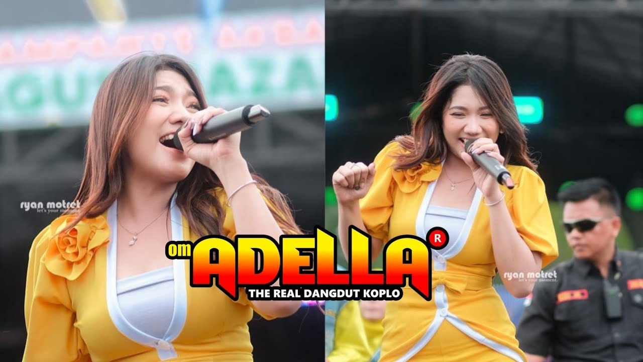 Laila Canggung, Lusiana Jelita OM ADELLA live di Rimbo Bujang