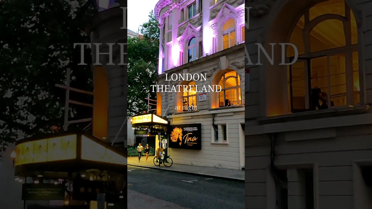 Colourful London Theatreland at Night Tina and Mama Mia showing. ABBA release new album.