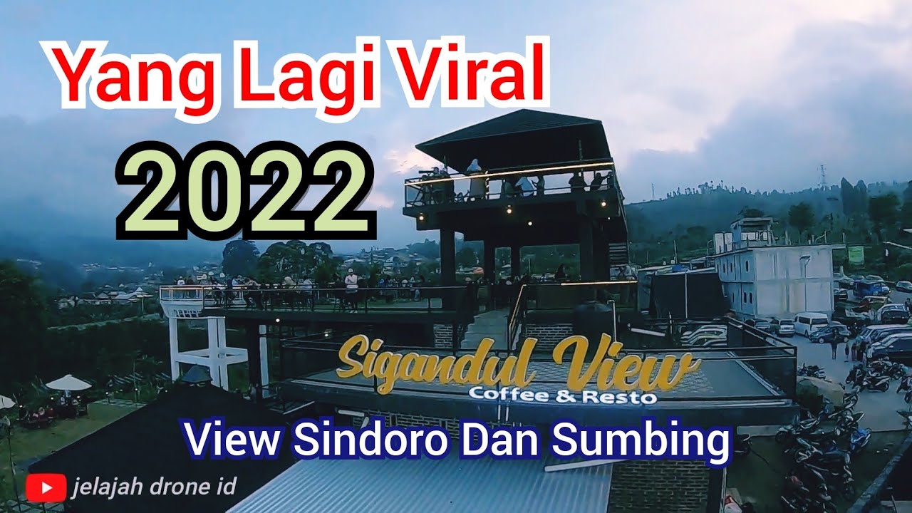 WISATA VIRAL DI TEMANGGUNG || SIGANDUL VIEW COFFEE & RESTO || RAME PAKE BINGITZZZZ