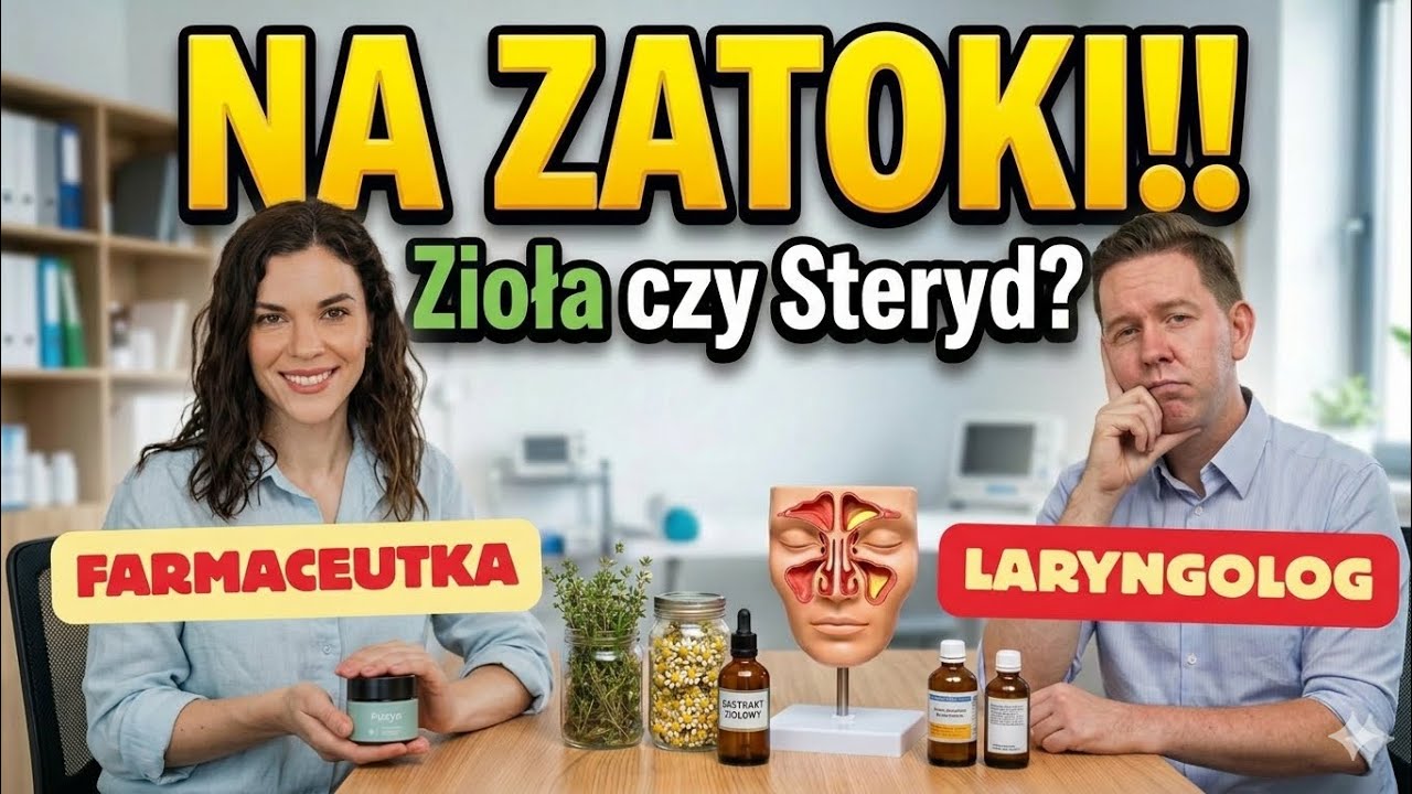 Chore Zatoki!!! Zioła vs Sterydy. Co wybierze specjalista.