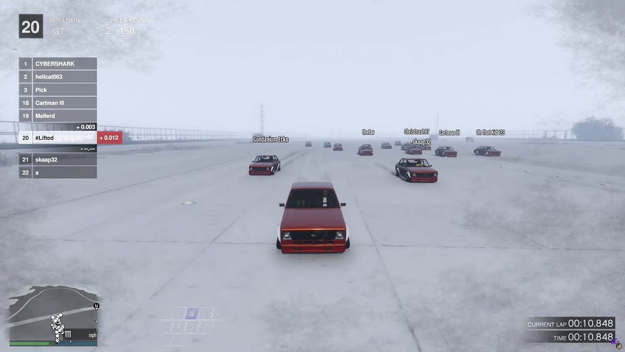 Retinue Mk II on Traffic Weaver (8th Gear) | GTA Racing #299