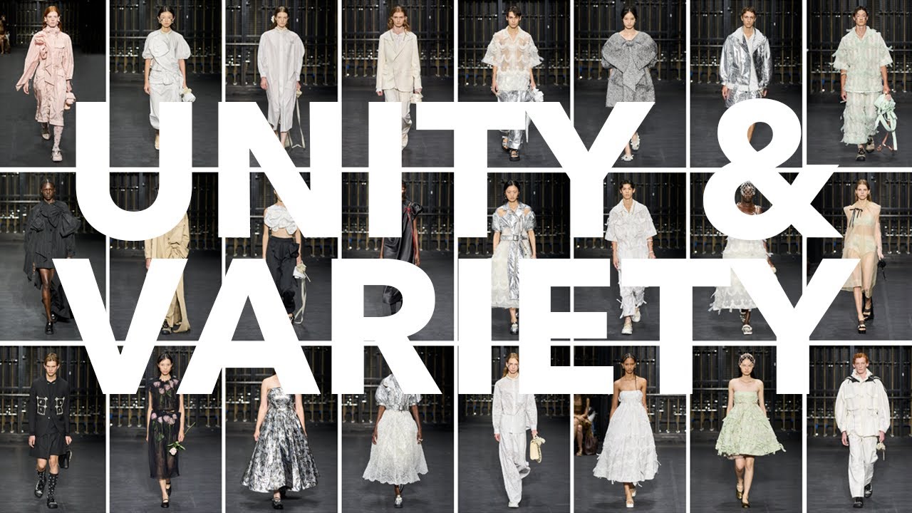 Design Principles for Fashion: UNITY & VARIETY (Simone Rocha Case Study)