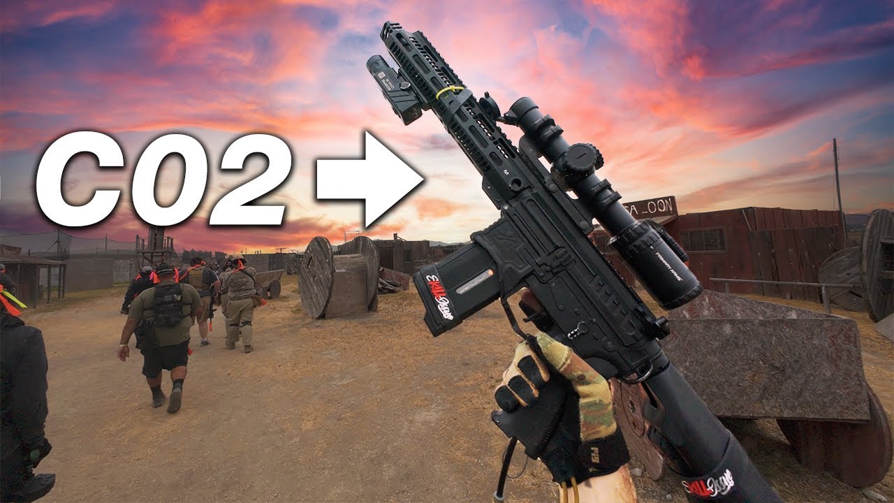 I Converted My Airsoft Gun To C02 (and it's better)