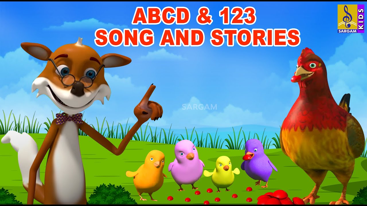 ABCD & 123  Songs & Stories | Kids Animation Tamil | Kids Songs and Stories | Kids Cartoon
