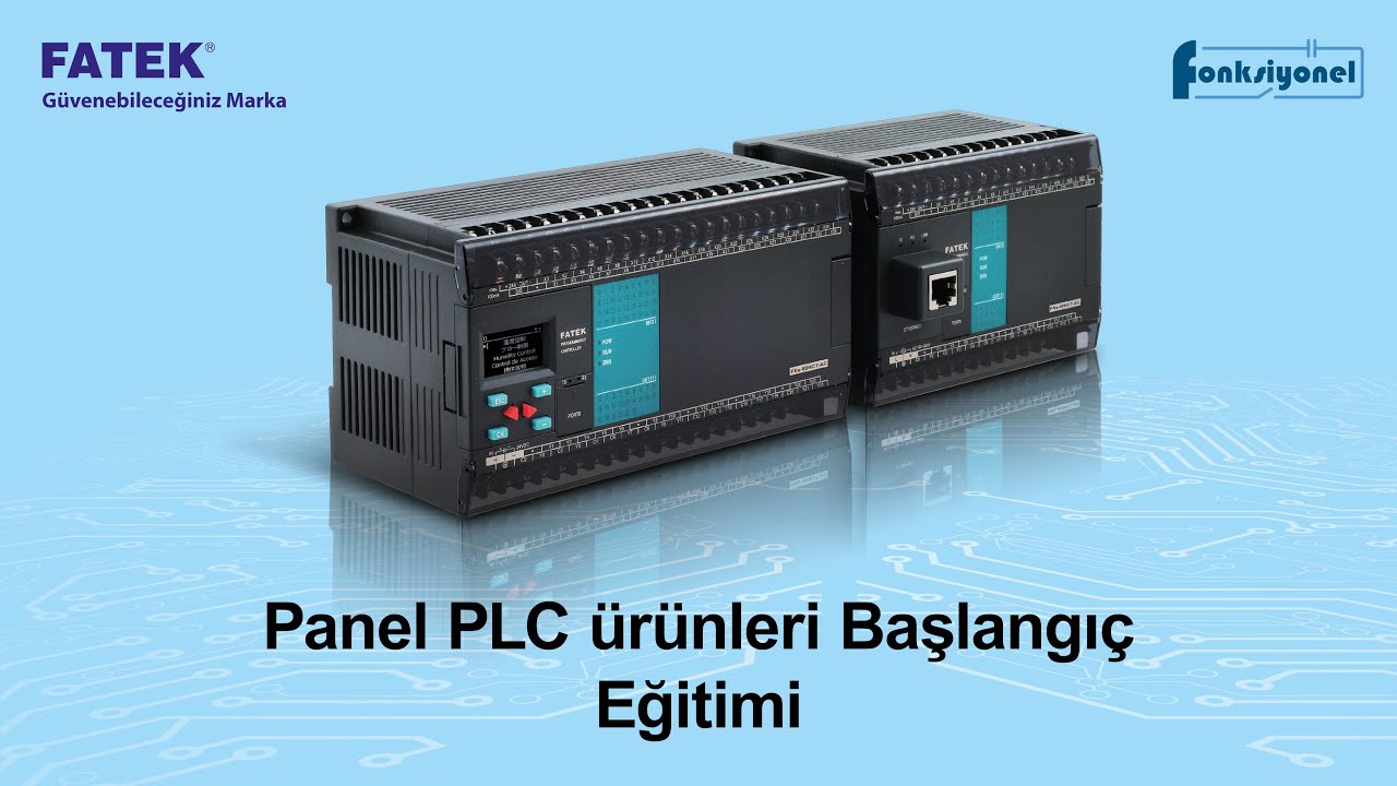Fatek Panel PLC ürünleri Başlangıç Eğitimi