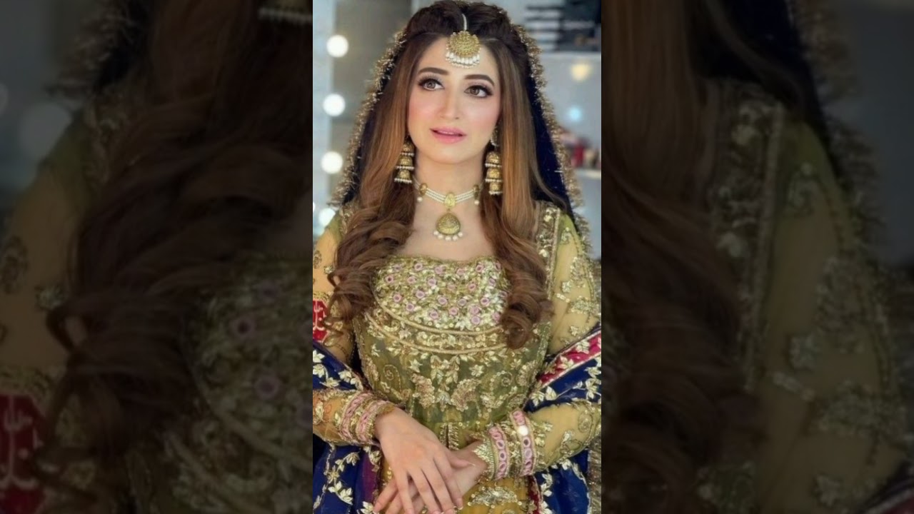 Bridal Look🌟🤩2024 ||latest mehndi dress design mehndi for bridal