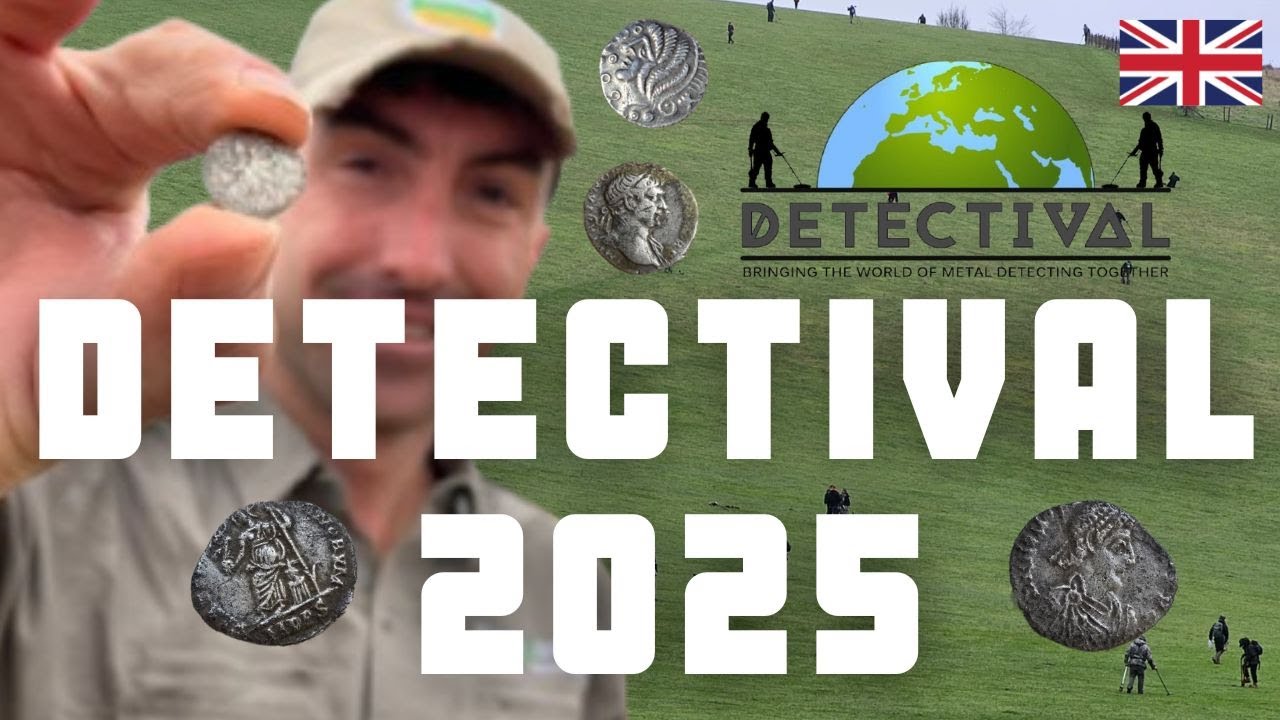 Primer Día en Detectival 2025: ¡Descubro una Antigua Moneda Romana de Plata!