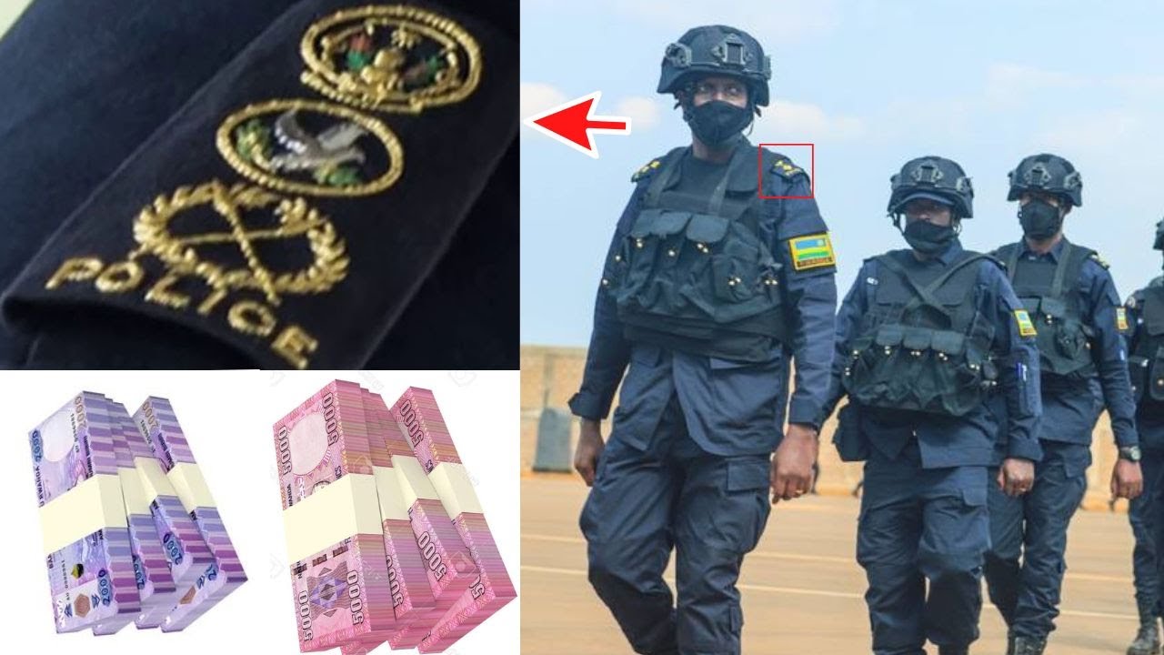 AMAPETI Y'ABAPOLISI B'U RWANDA N'IMISHAHARA BAHEMBWA/ RWANDA NATIONAL POLICE