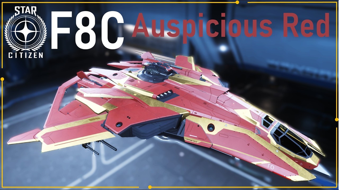 F8C Lightning - Auspicious Red paint  (Red Festival)