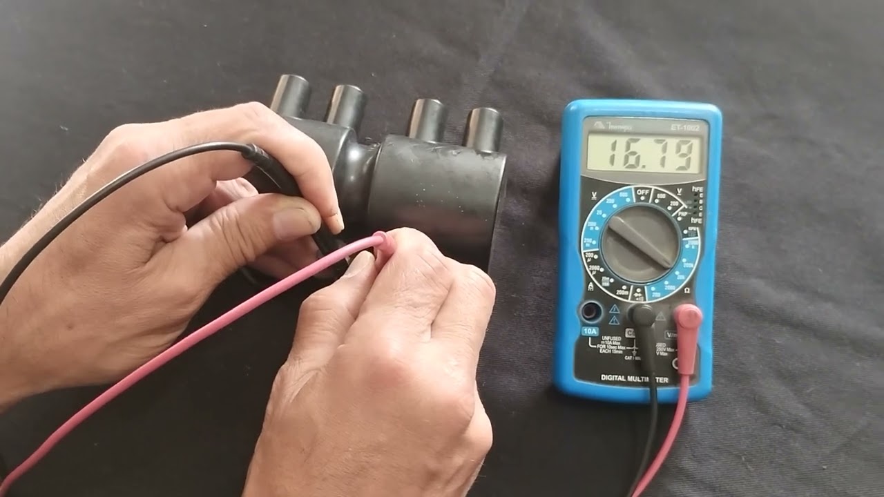 Como testar bobina de ignição com modulo Corsa 1.0 1.6  8V 16V 4 pinos Lanos Leganza Nubia 4 pinos