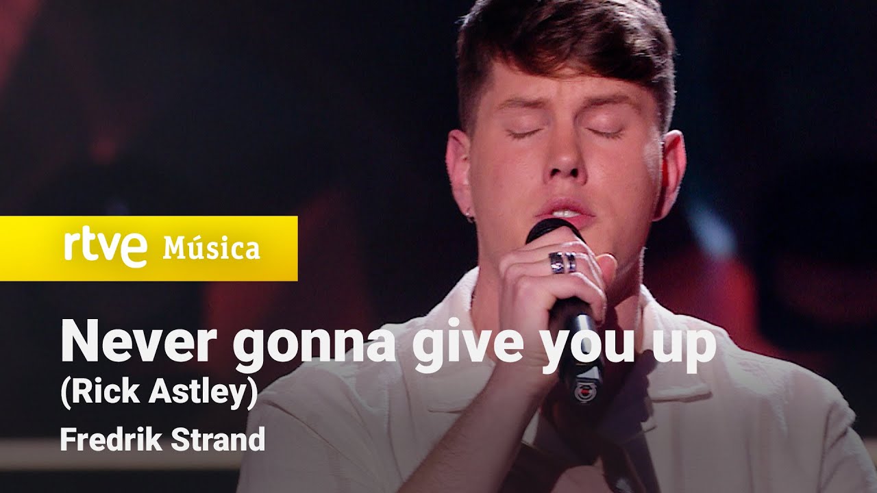 Fredrik Strand  – “Never gonna give you up” (Rick Astley) | Cover Night