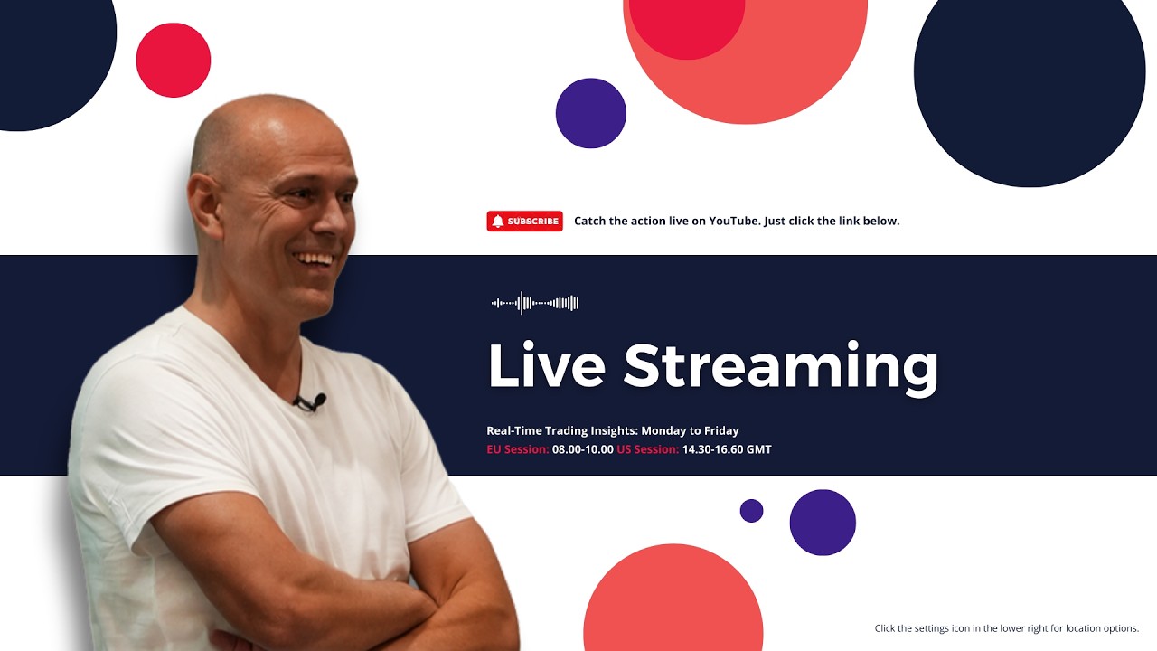 V122 - 15th July 2026 - LIVE DOW & NASDAQ TRADING WITH TOM HOUGAARD