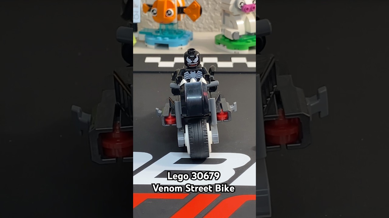 Lego 30679 Venom Street Bike #lego #legobuilds ##venom #metal #metallica #marvel #legoavenger