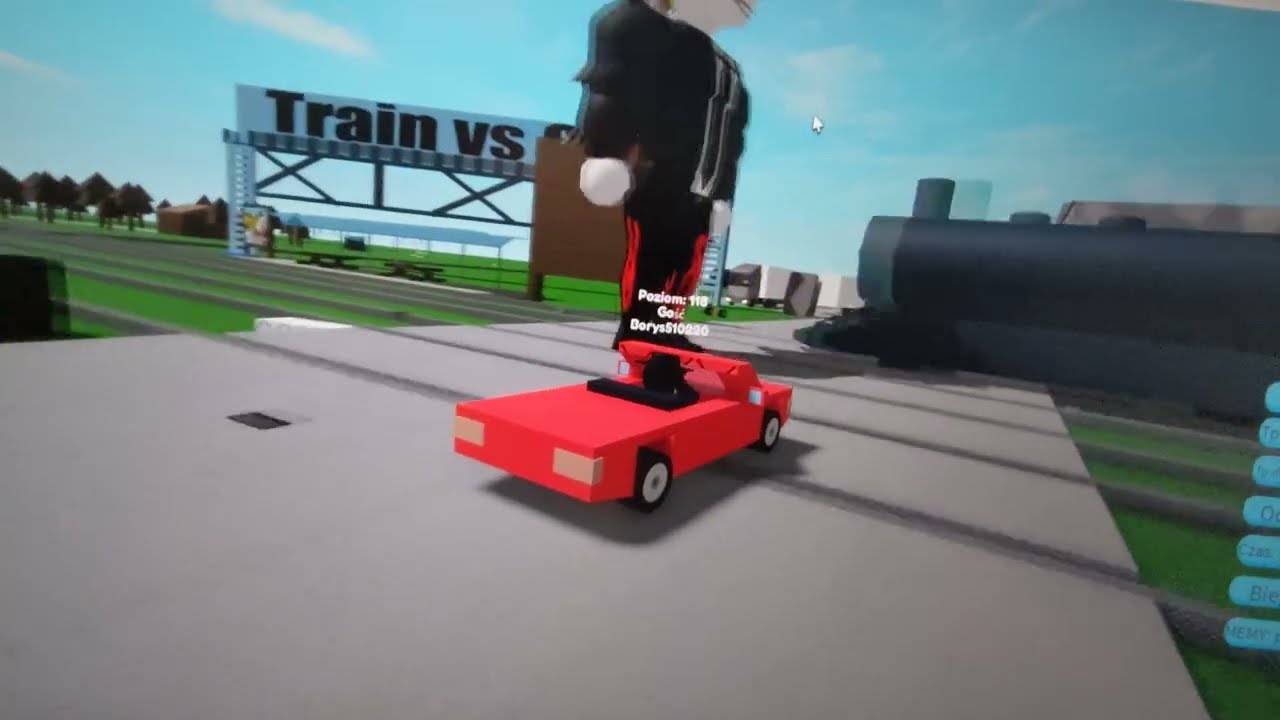 Roblox Gram w wypadki pociągowe 