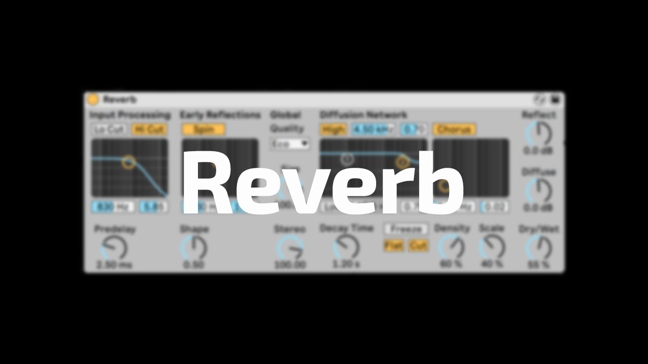 All About Ableton Audio Effects - Reverb