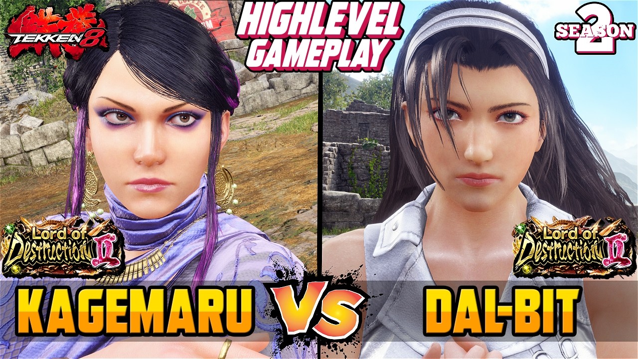 T8 – DAL-BIT (Jun Kazama) vs MTBT | KAGEMARU (Zafina) – Tekken 8 High Level Gameplay