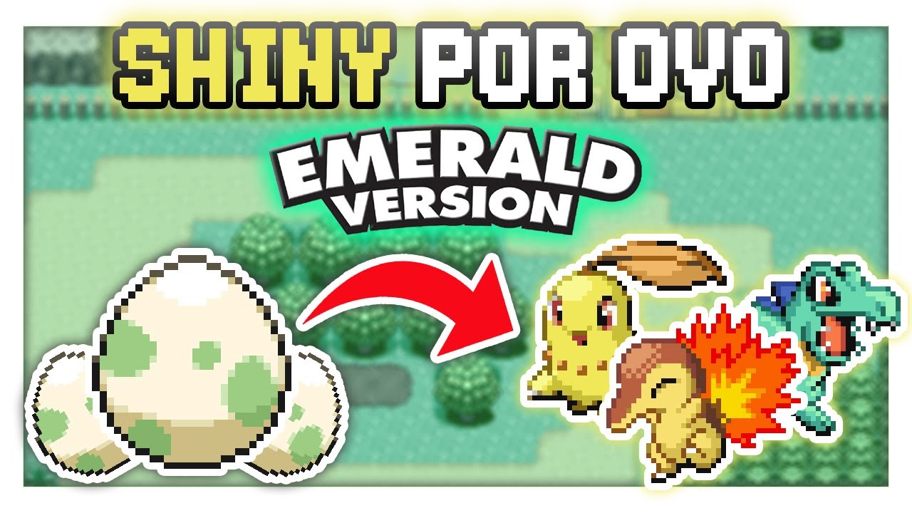 Como CAÇAR SHINY por OVO no EMERALD!
