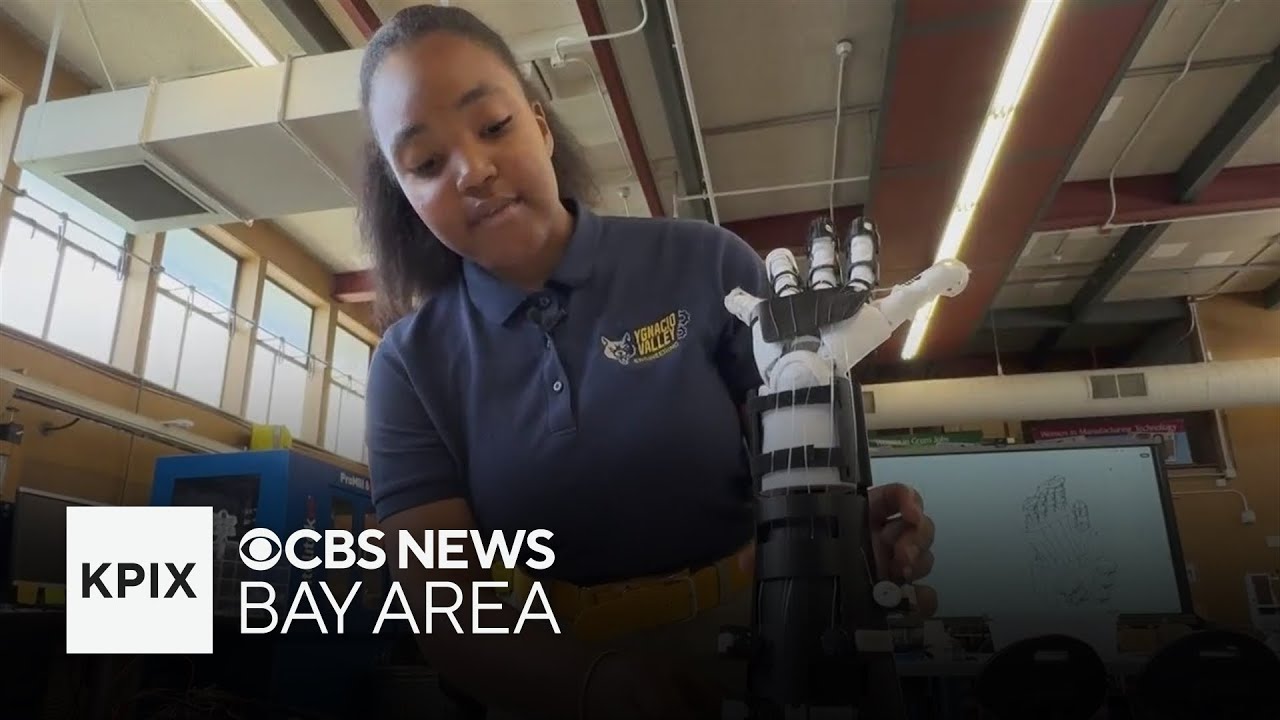Bay Area high school students' robotic hand invention wins prestigious MIT award