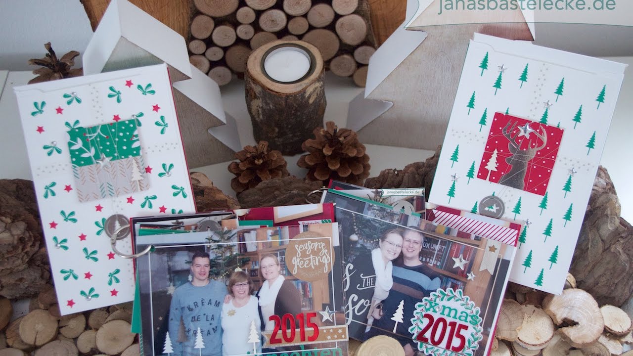 12 Tage Weihnachten 2016 - Minialbum aus Anhängern