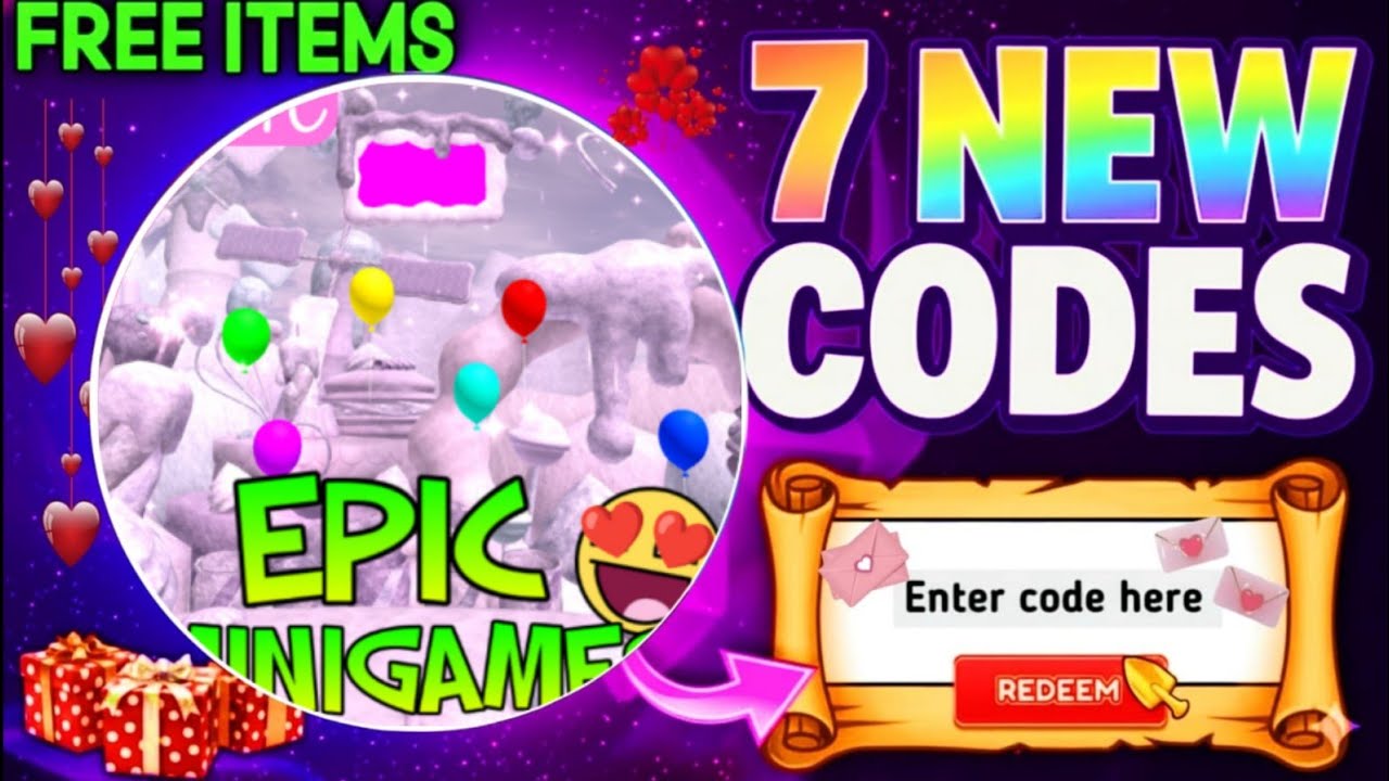 *SECRET UPDATE!* | Epic Minigames codes 2026 (Roblox Epic Minigames)