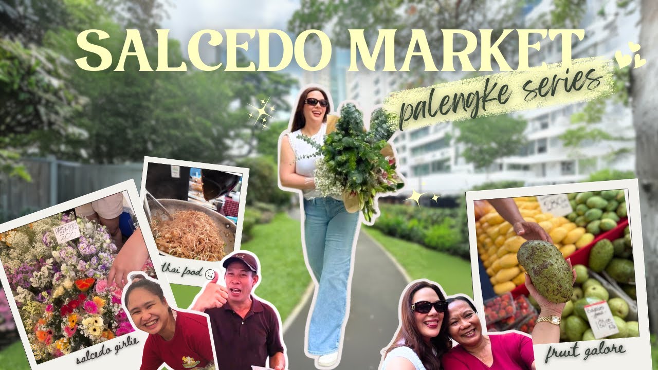 PALENGKE SERIES! Salcedo ‘Saturday’ Market (Shopping, Walking, Foodtasting & More!) | KC Concepcion