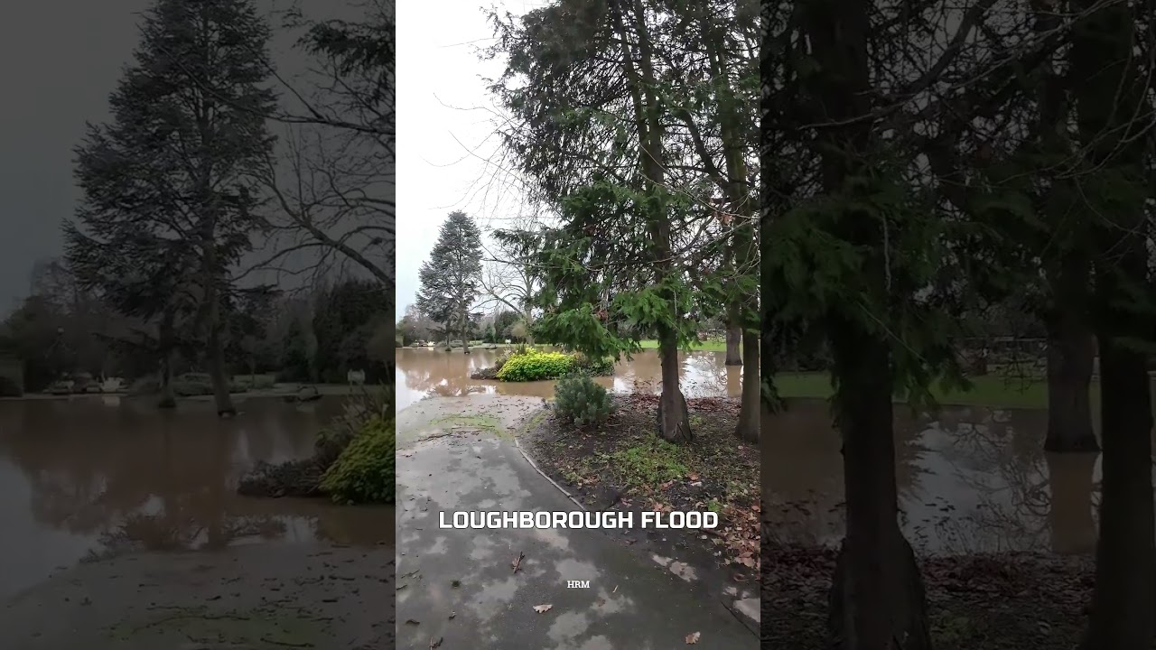 Strolling in Loughborough | Loughborough Flood 2024 | Flooding in the UK 