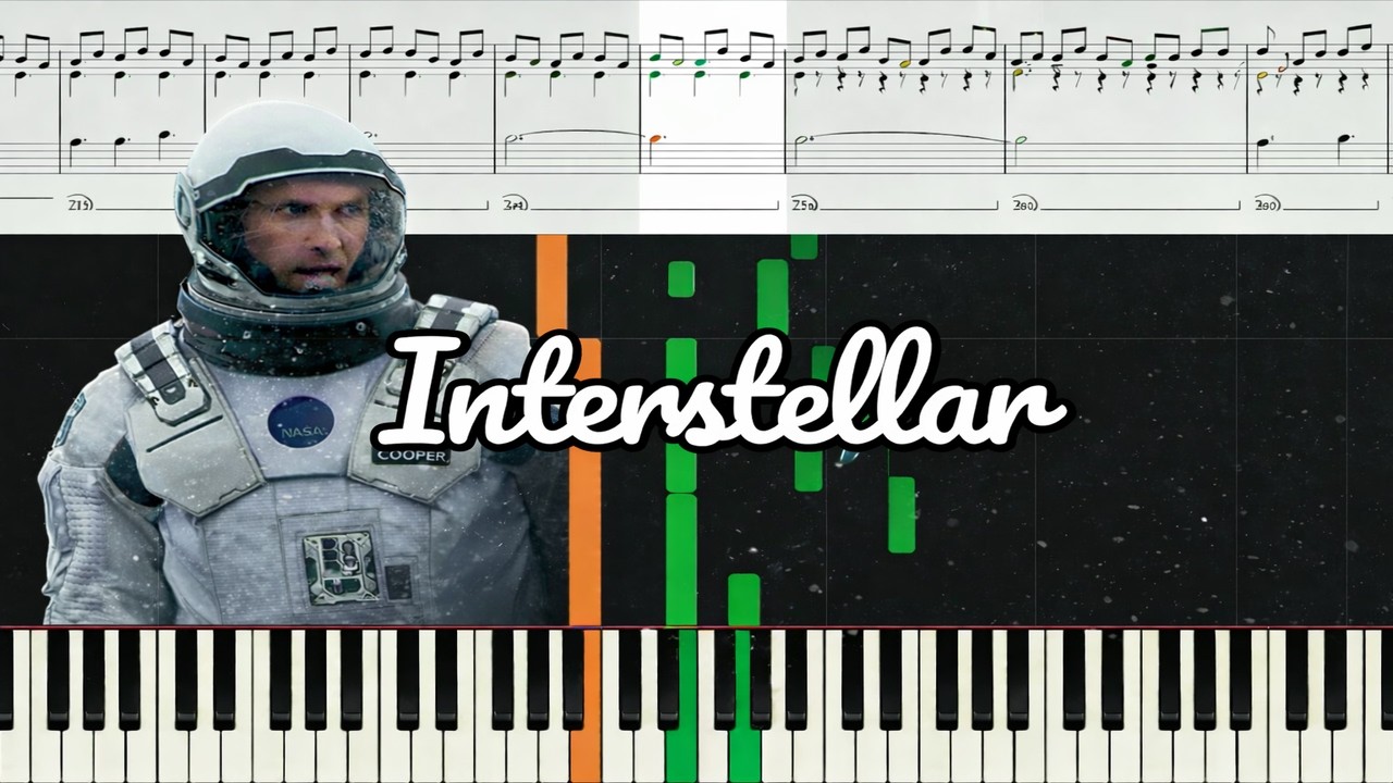 Interstellar Main Theme | Hans Zimmer | Piano Tutorial With Sheet