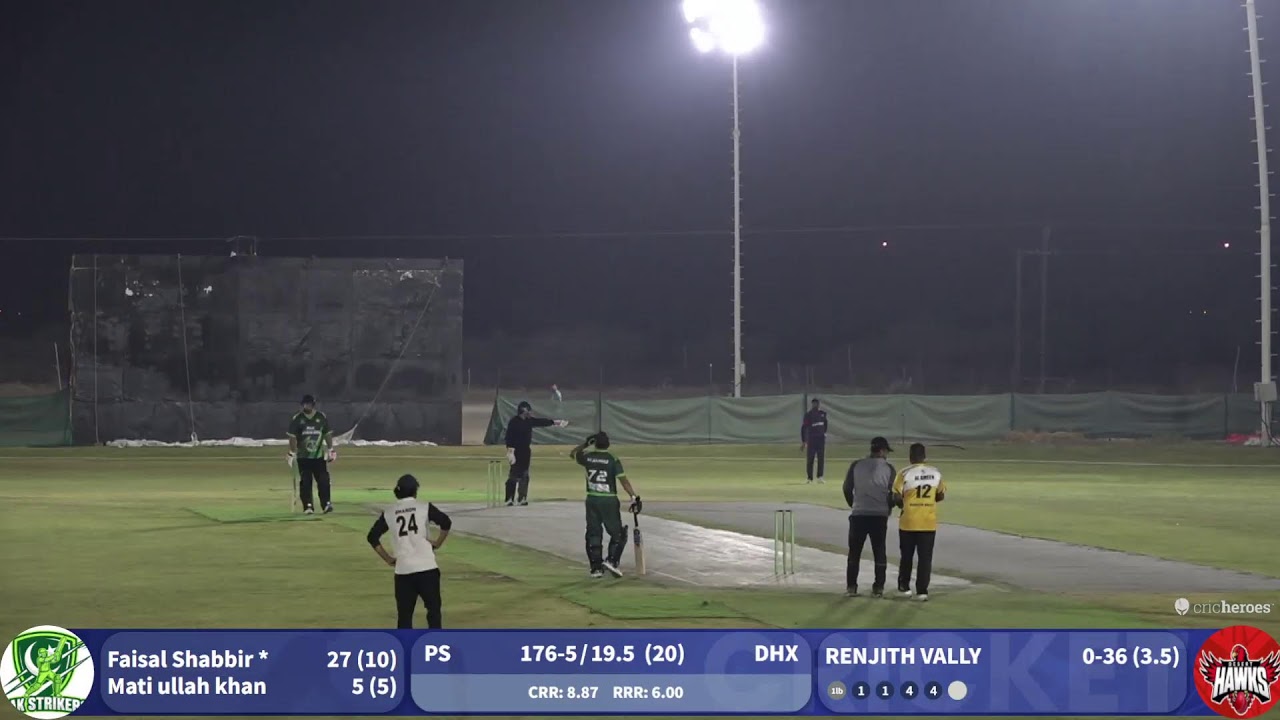 DESERT HAWKS VS PK STRIKERS