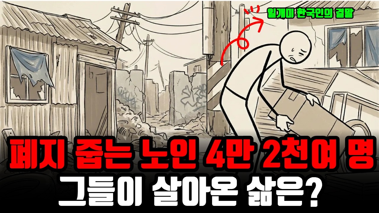 전 세계에서 가장 열심히 일하는데 왜 한국 노인만 죽어라 가난할까?