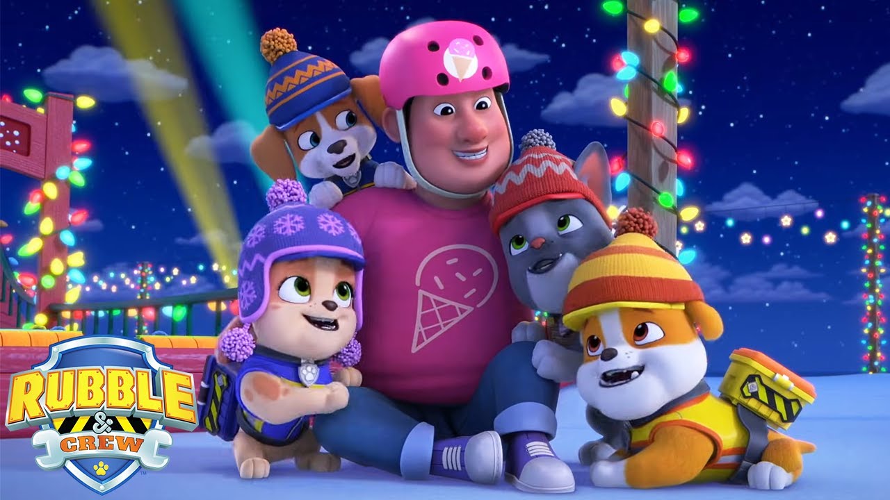 Winter Hugs | Rubble and Crew | Cartoons for Kids
