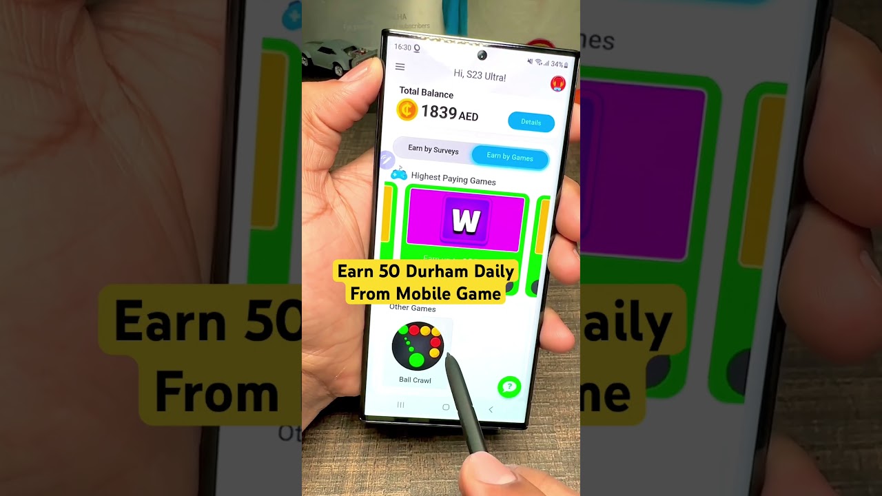 Play Games & Earn 50 AED Daily in Dubai 🇦🇪💰 #shorts