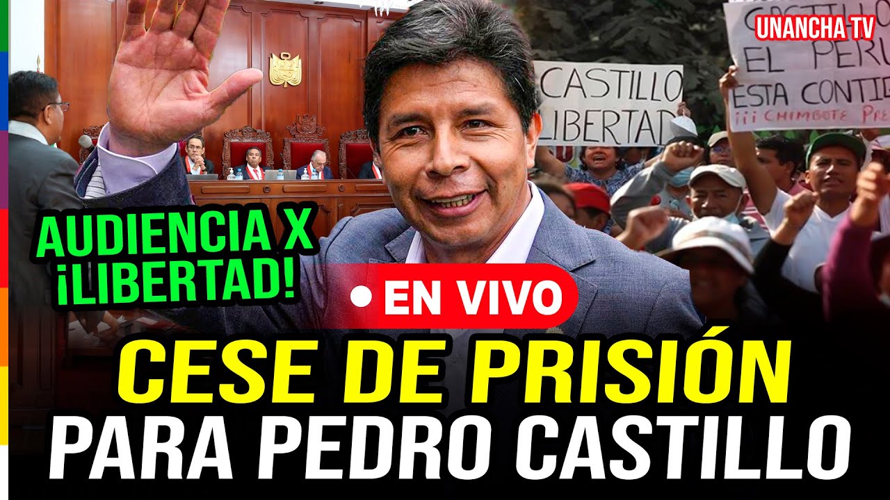 🚨¡ÚLTIMO MINUTO! PJ. EVALUA CESE DE PRISIÓN PARA PDTE. PEDRO CASTILLO 21/01