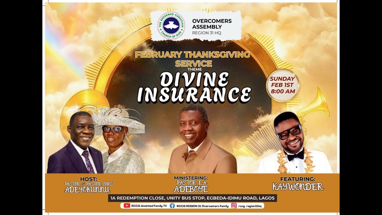 FEBRUARY THANKSGIVING SERVICE || 01-02-2026