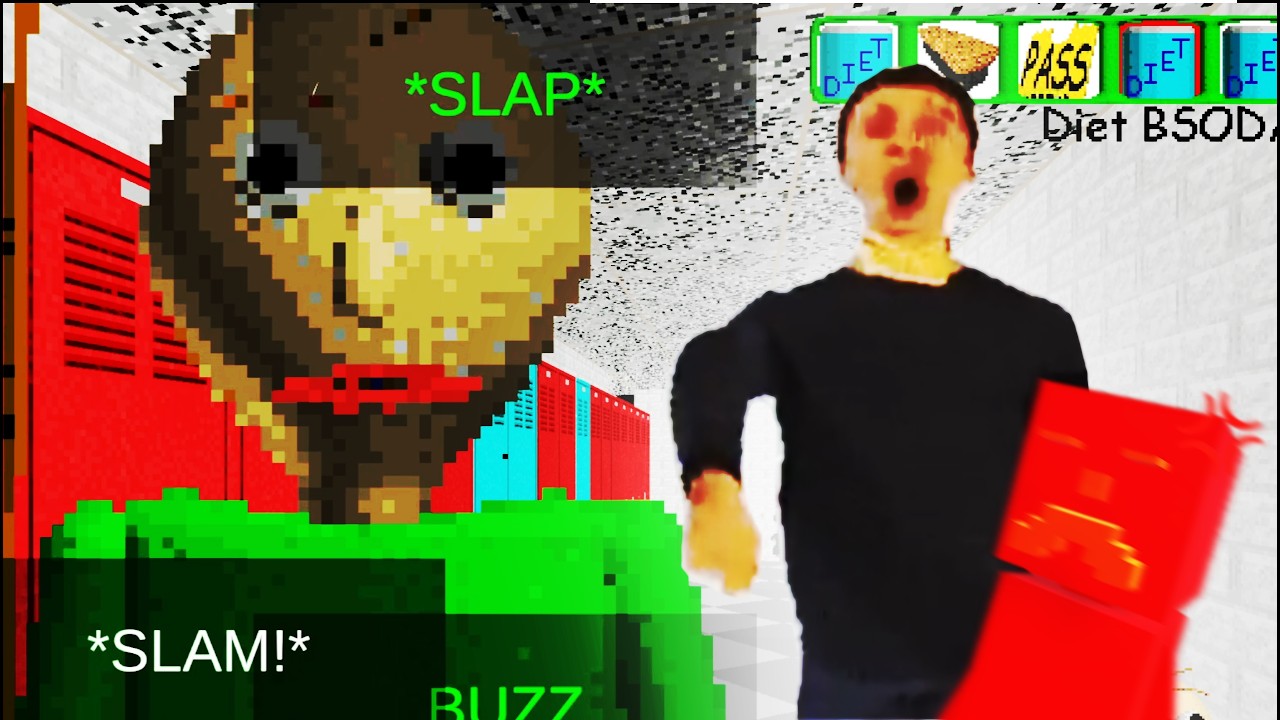BALDI IS REALLY GETTING ON MY NERVES | (Baldi's Basics+ 0 14)
