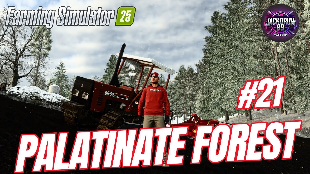 FS25 LIVE | PALATINATE FOREST: SILVICOLTURA ESTREMA E LEGNAME 🌳(Silvicoltura Estrema) - Ep. 21