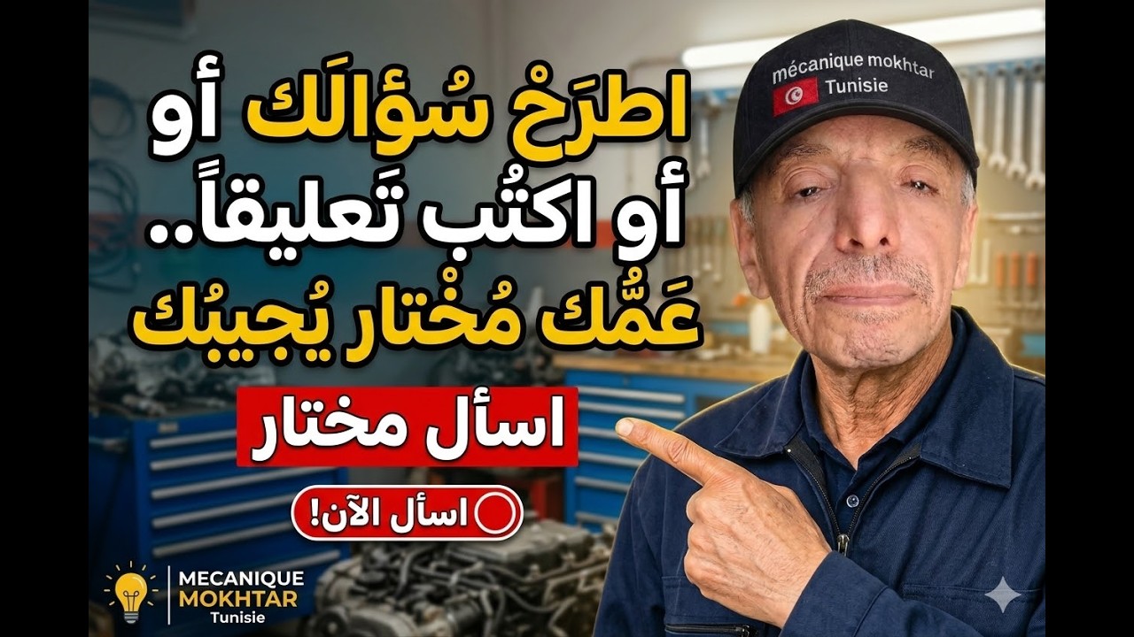 ميكانيك مختار تونس | بثًا مباشرًا  السيارات