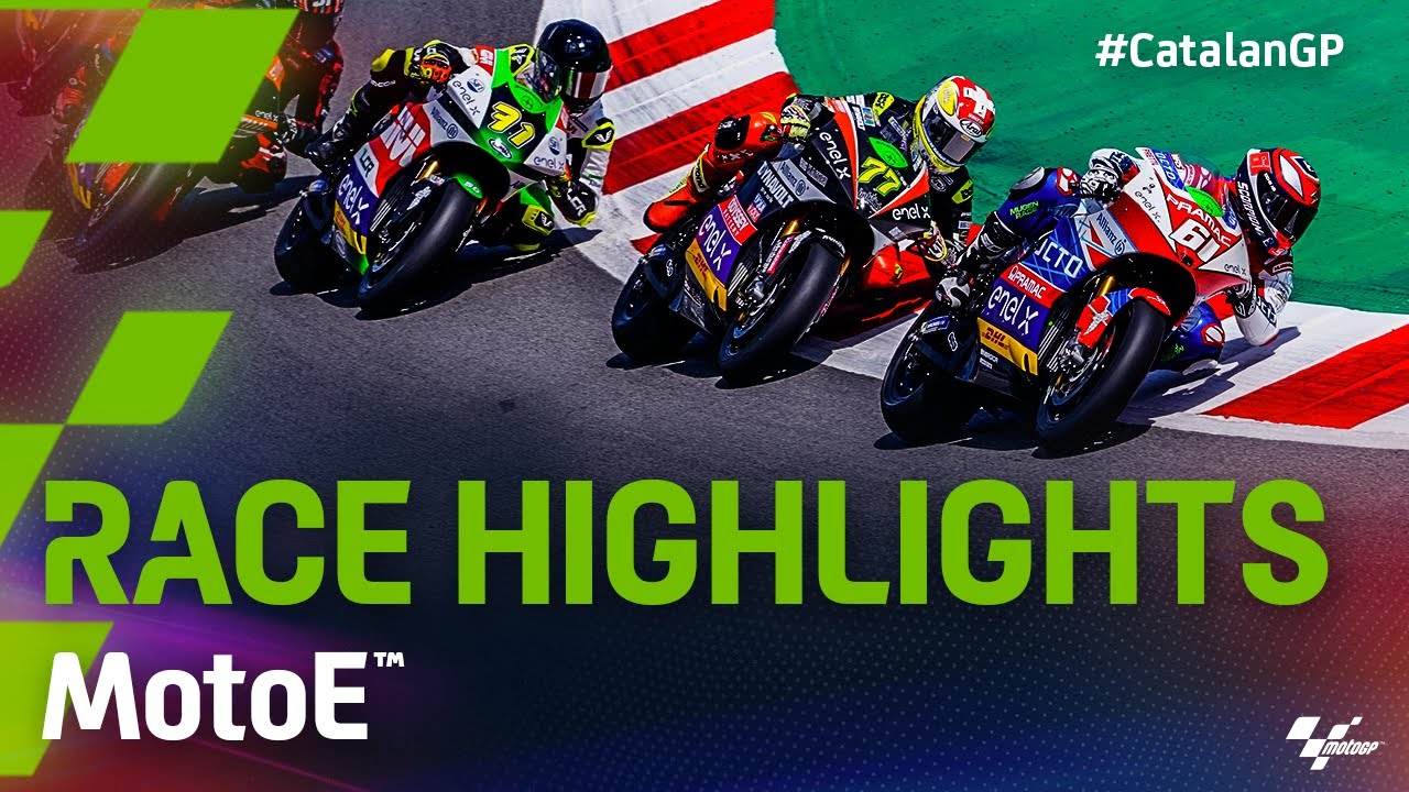 MotoE&trade; Race Highlights | 2021 #CatalanGP
