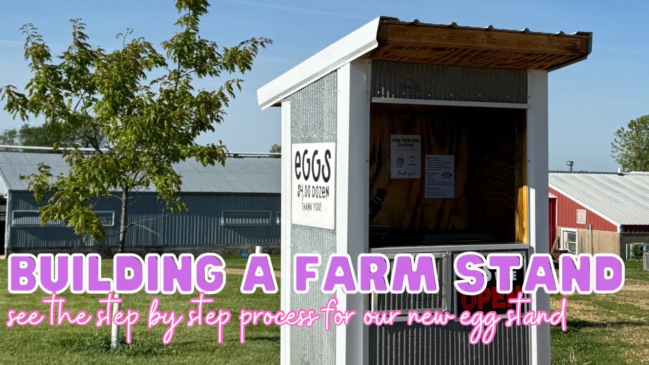 Building a farm stand!