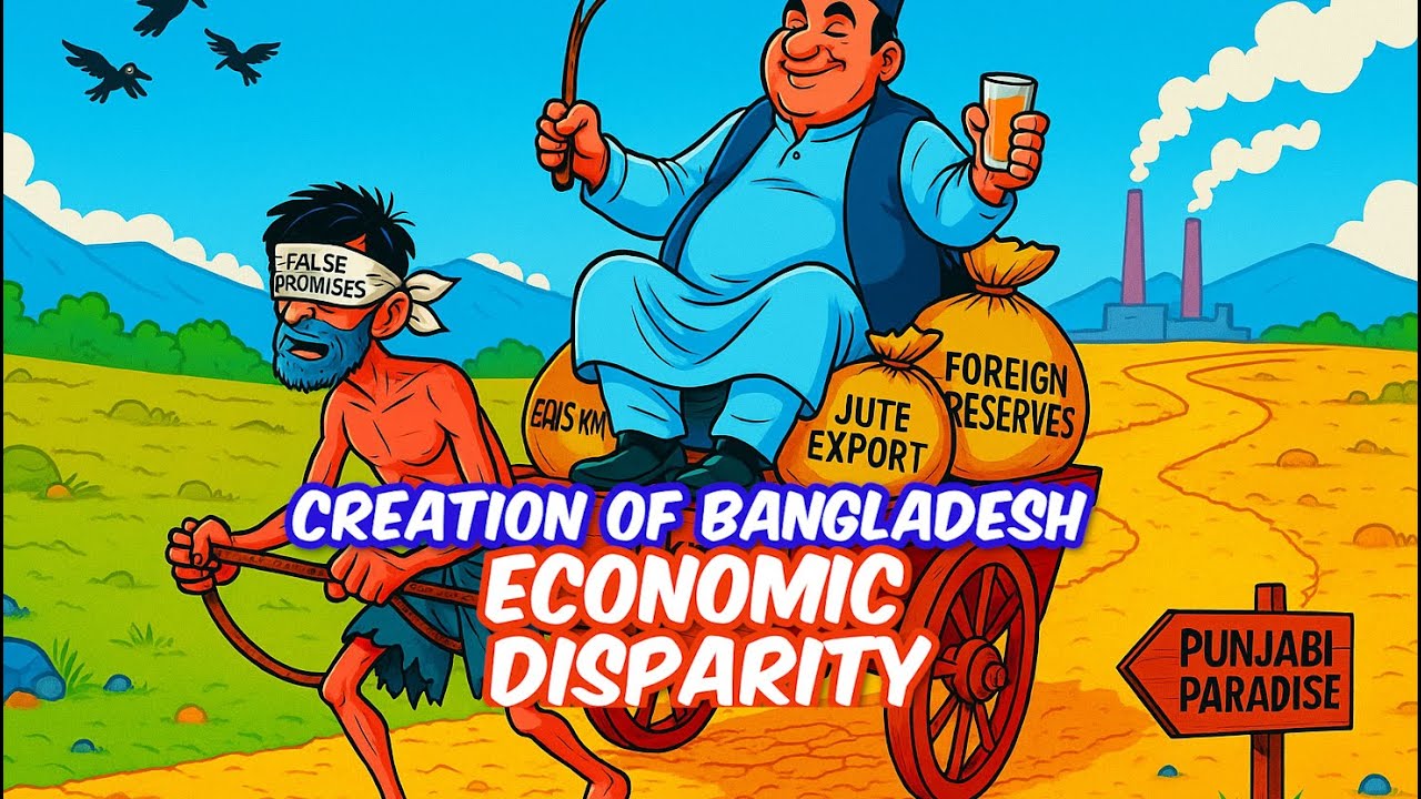 Economic Disparity, factor for the Creation of Bangladesh |Digital Comic |Pakistan Studies 2059