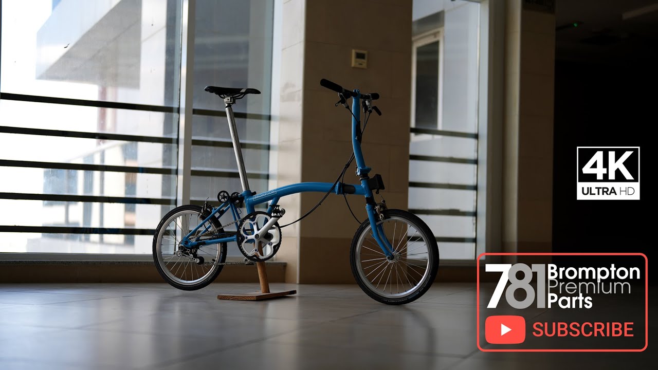 781 Project - Brompton Lagoon Blue - Part 1 (Joseph Kuosac C38C Carbon Wheelset with H&H Basics)