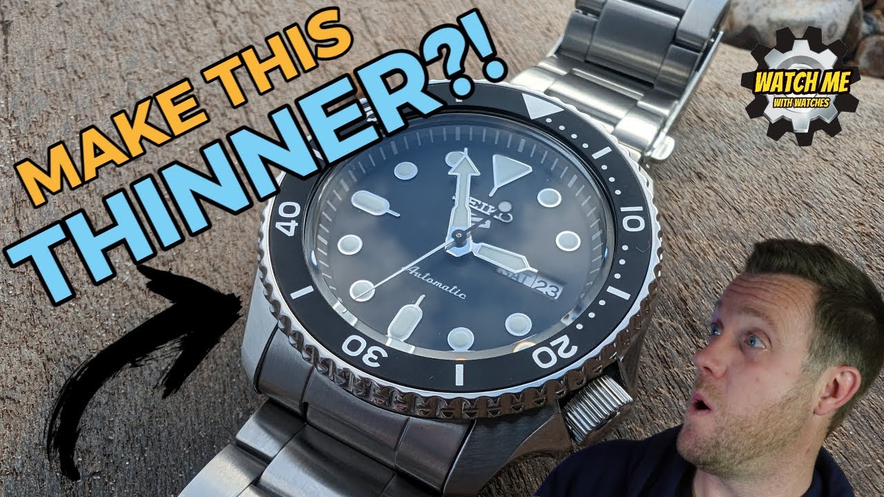 I Made A Chunky Seiko SRPD THINNER?! Come See How. #SRPDMOD #SKX #SEIKOMOD