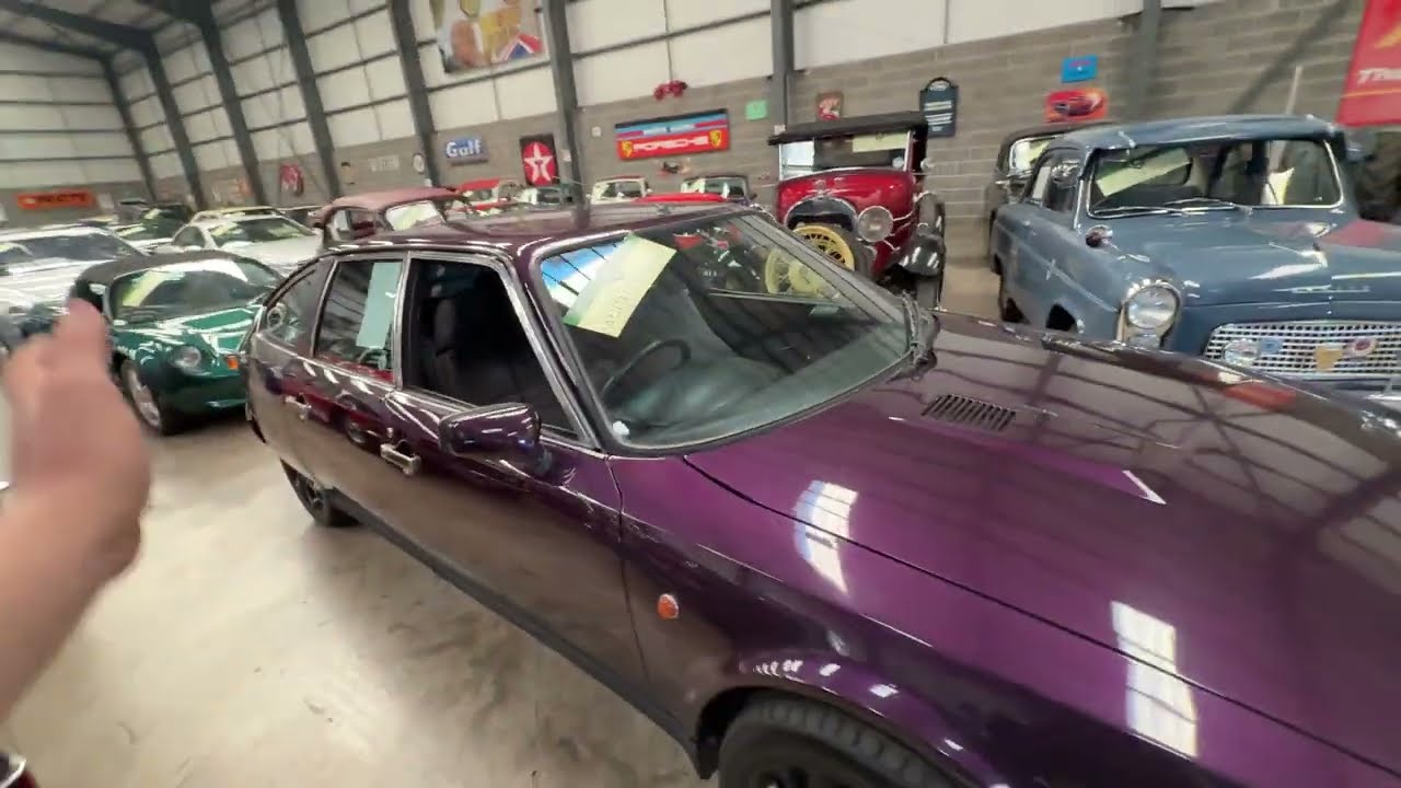 CITROEN CX 25 GTI AUTO Z 1987 ROKU | KLASYCZNE SAMOCHODY MATHEWSONS | AUKCJA: 8, 9 I 10 PAŹDZIERN...