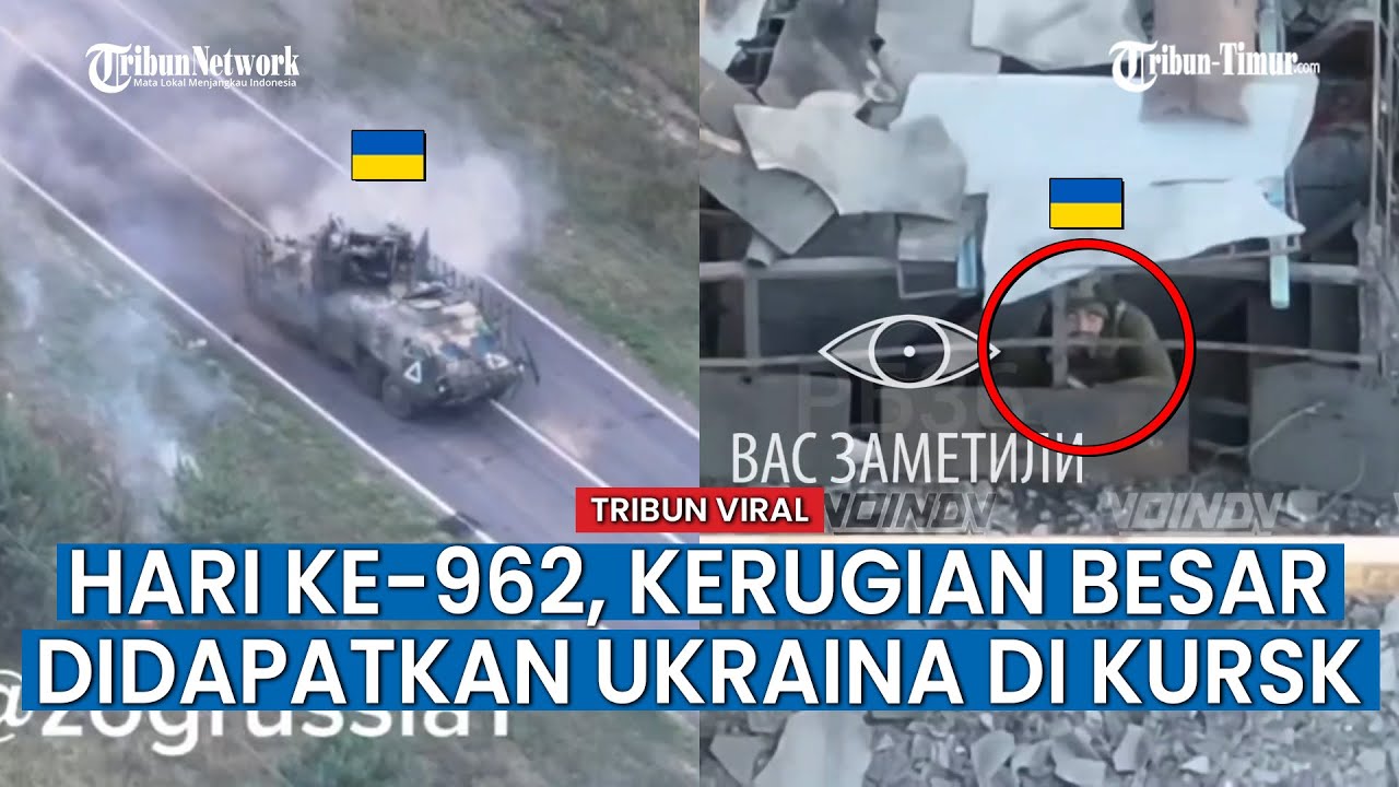 UPDATE HARI KE-962 Rusia vs Ukraina, Rusia Sapu Bersih Pertahanan Ukraina di Yuzhno Donbass Kaya