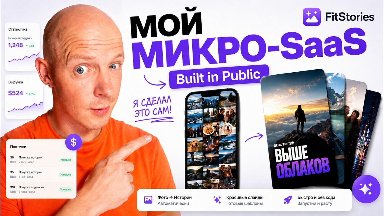 Сделал микро-SaaS в одиночку: от идеи до первых продаж