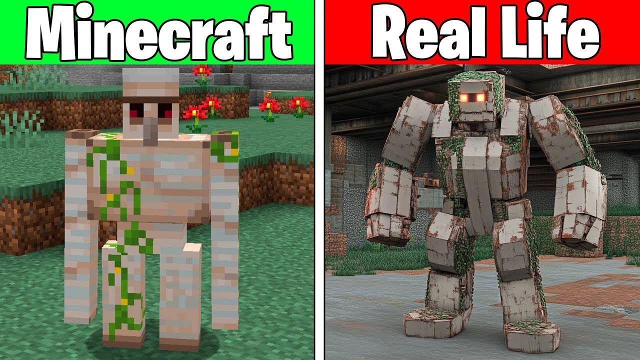 Real Life or Minecraft?